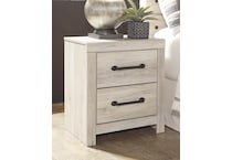 cambeck whitewash nightstand   