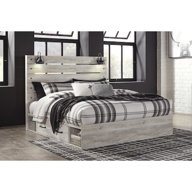 CAMBECK KING PANEL STORAGE BED