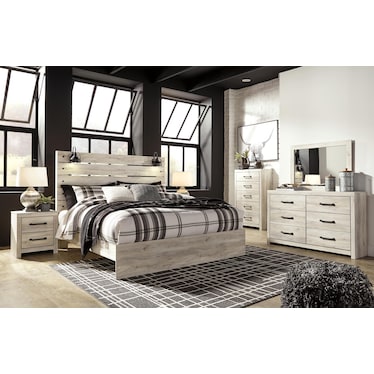 CAMBECK KING PANEL BED