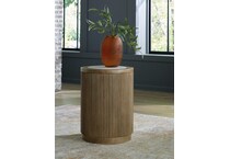 camdill light brown white end table   