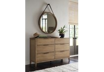 cameron almond bisque dresser   