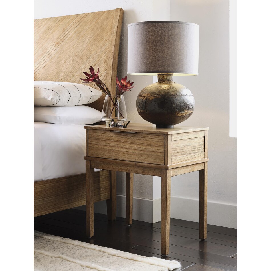 cameron almond bisque nightstand   