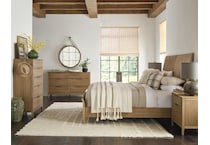 cameron light brown dresser   