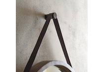 cameron light brown mirror   