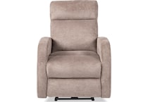 camille   cocoa swivel glider recliner   