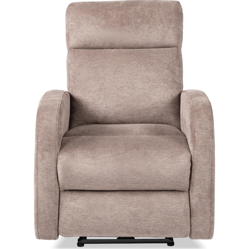 camille   cocoa swivel glider recliner   
