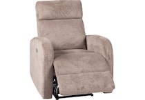 camille   cocoa swivel glider recliner   
