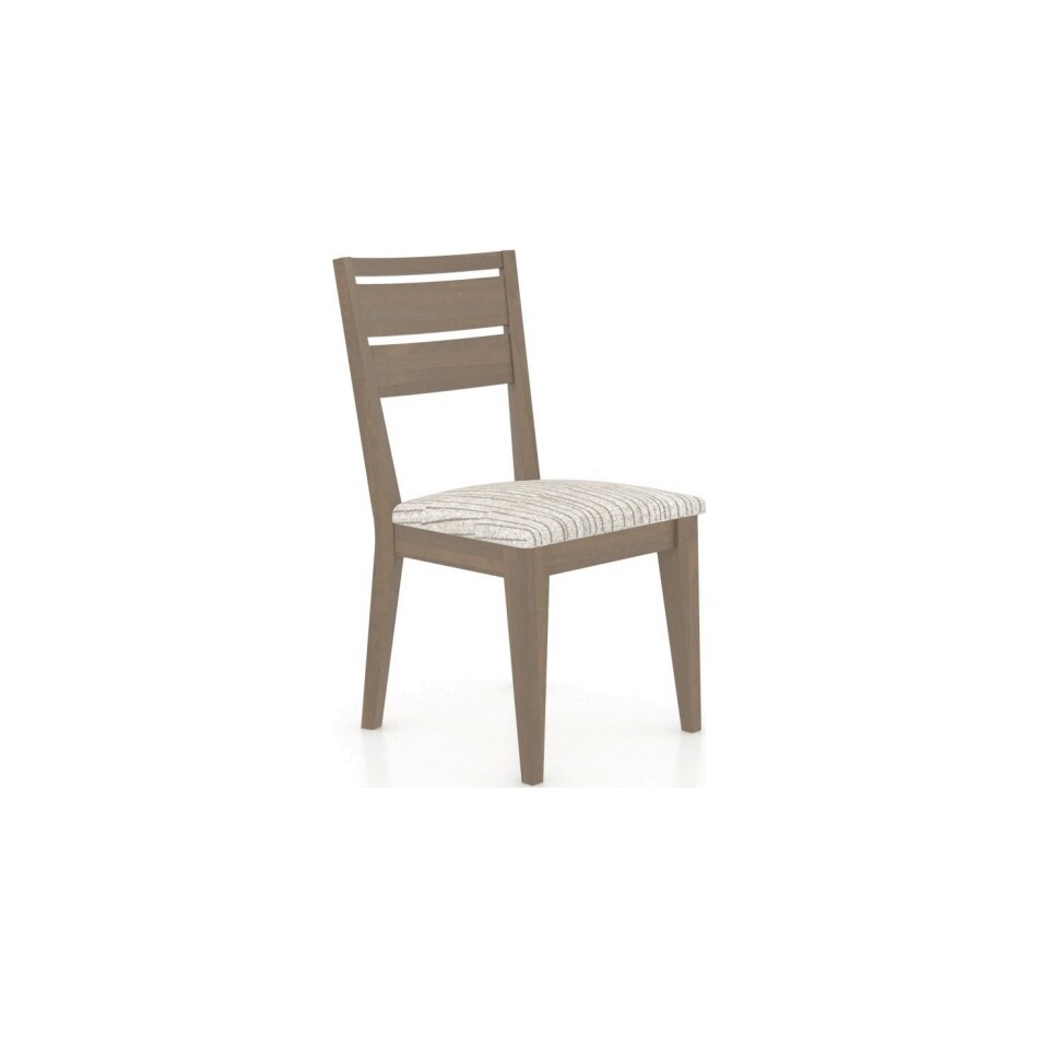 camille weathered grey side chair