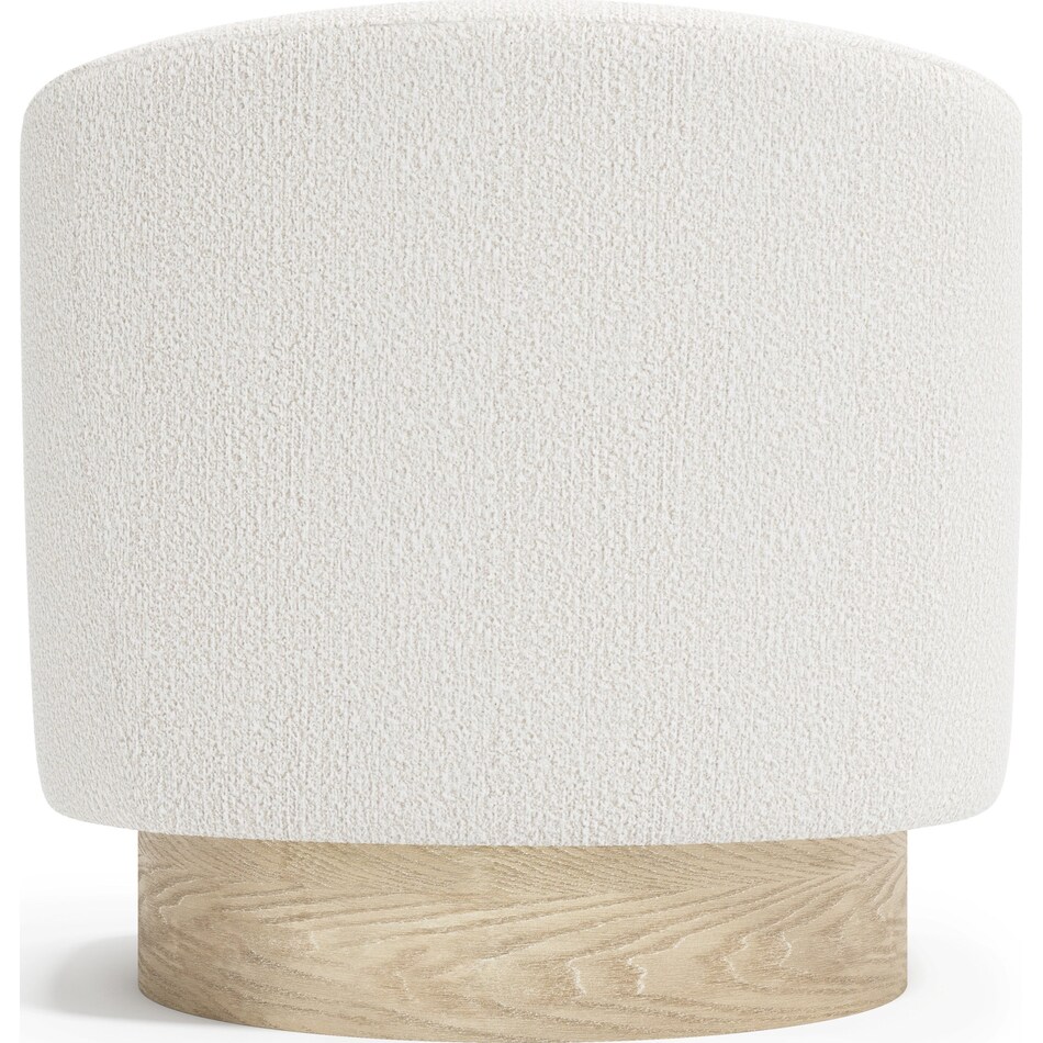 camino beige tan leather accent chair   