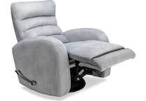 cammie grey rocker recliner   