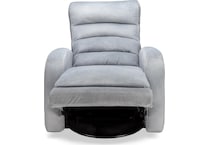 cammie grey rocker recliner   