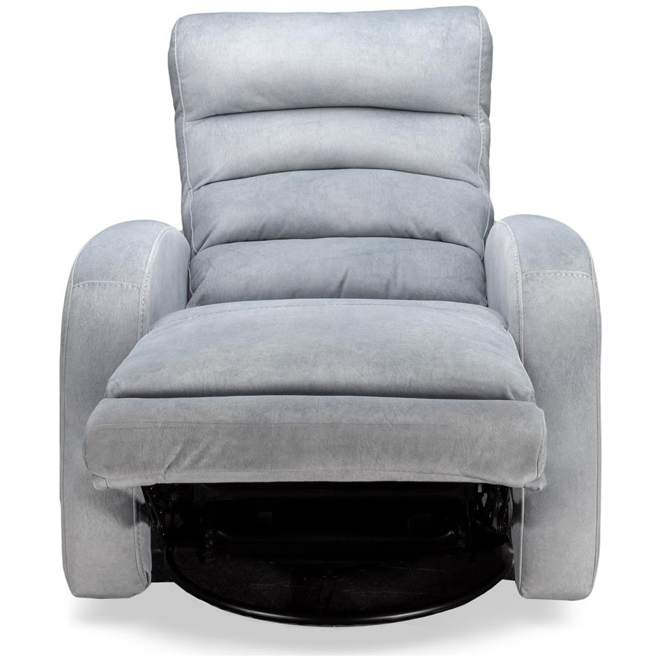 cammie grey rocker recliner   