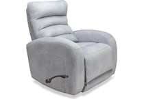 cammie grey rocker recliner   