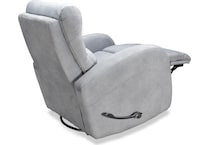 cammie grey rocker recliner   