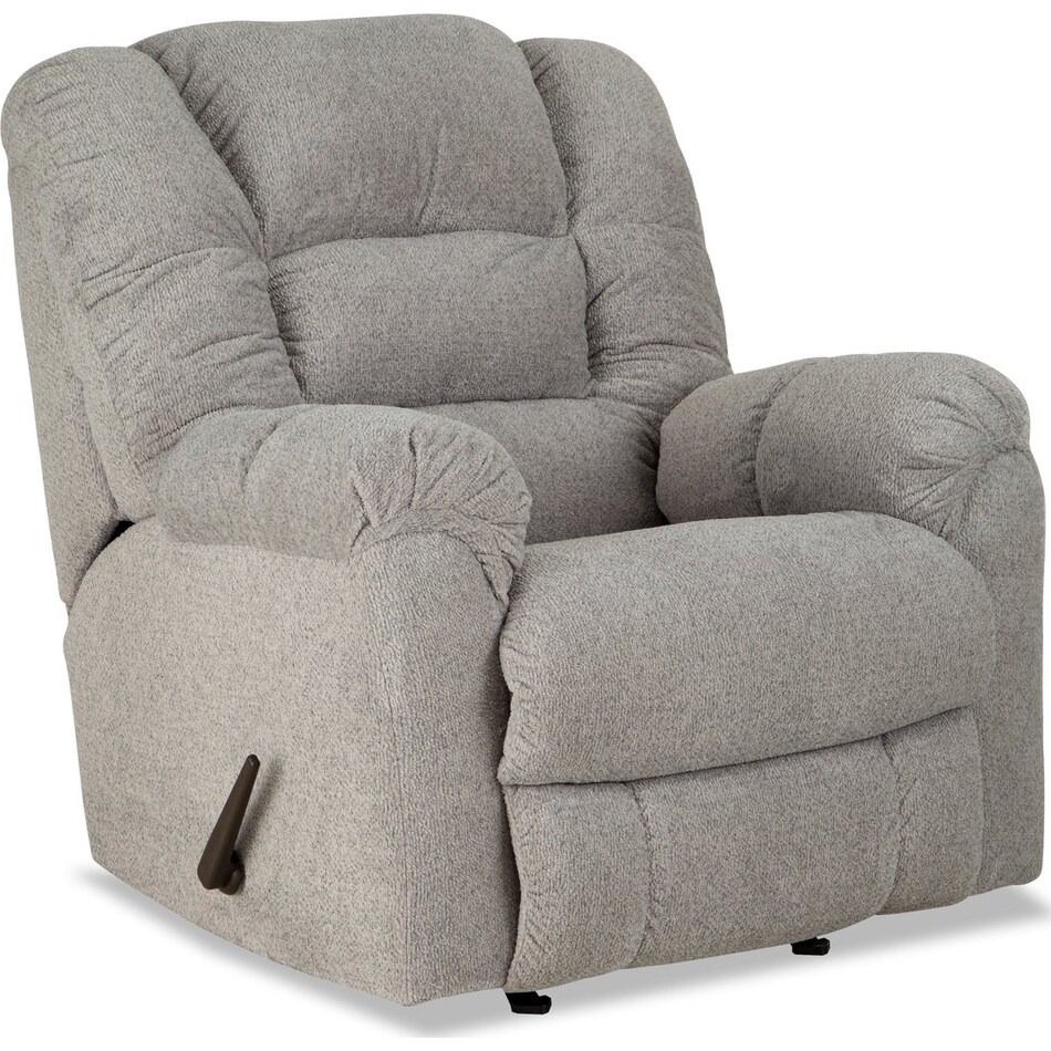 carlos stone rocker recliner   