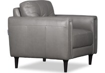 carmelo leather chair   