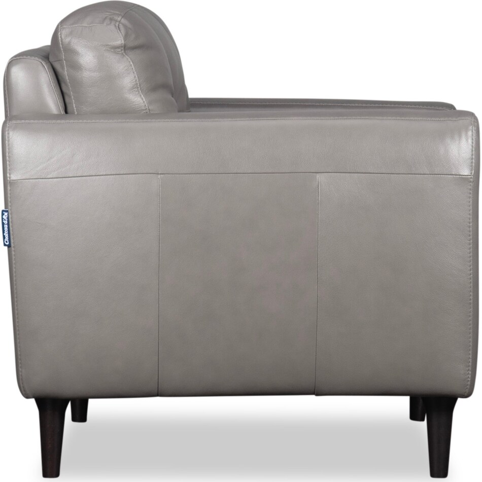carmelo leather chair   