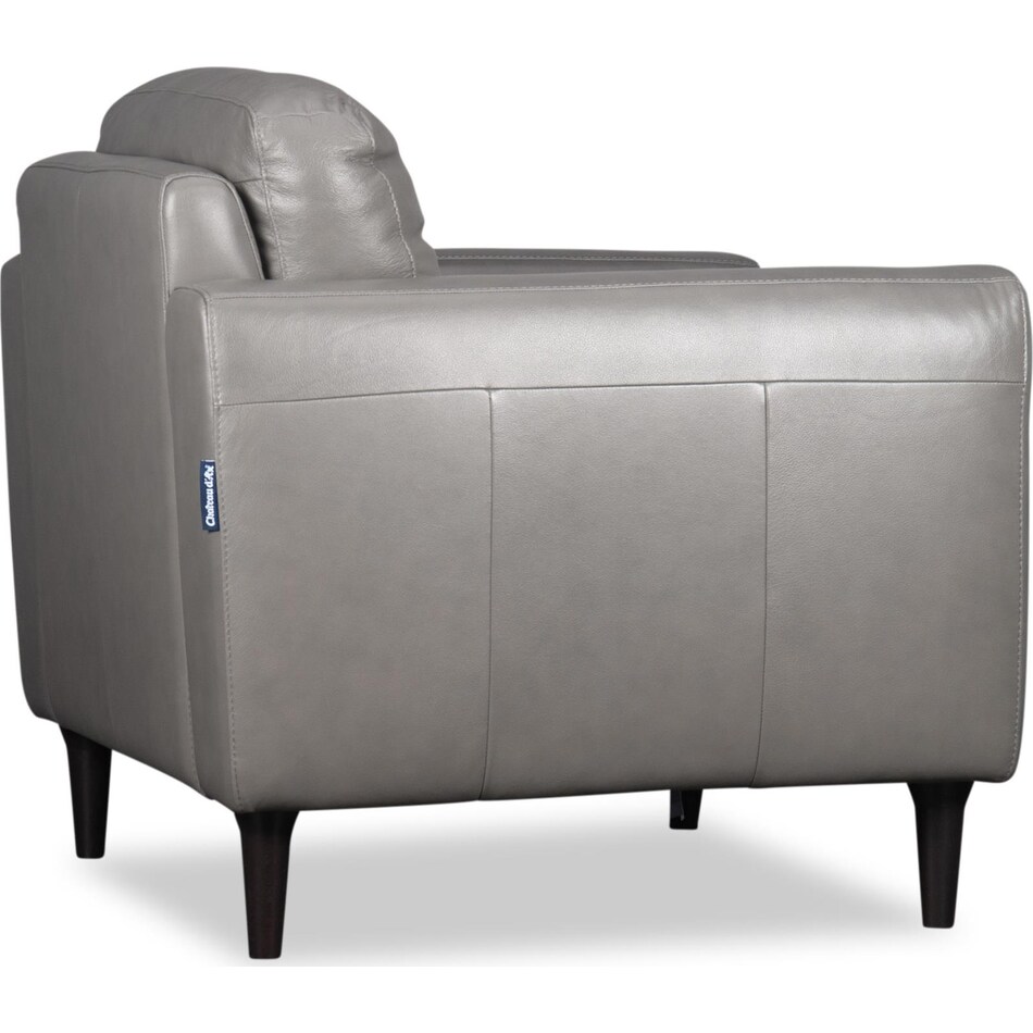 carmelo leather chair   