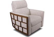 carrie grey accent chair   