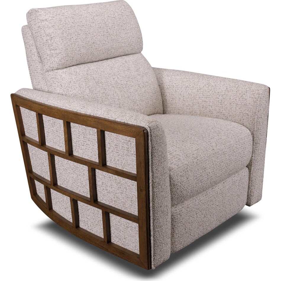 carrie grey accent chair   