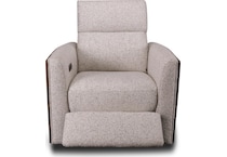 carrie grey accent chair   