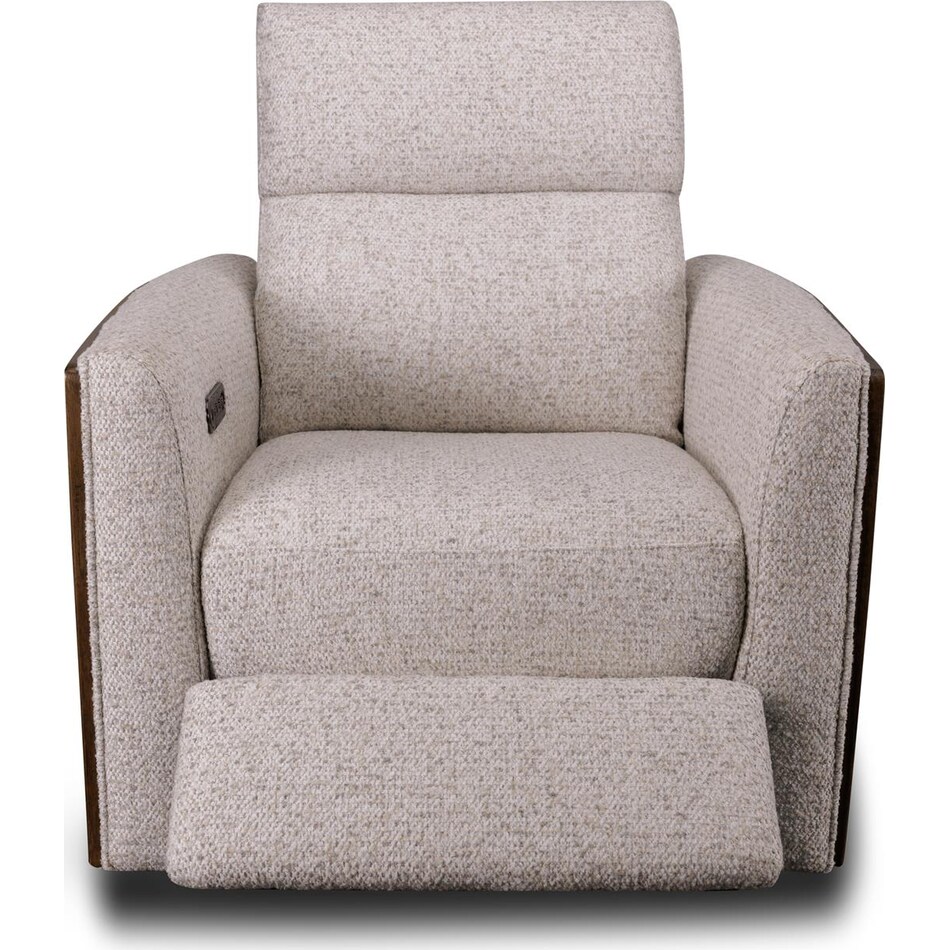 carrie grey accent chair   