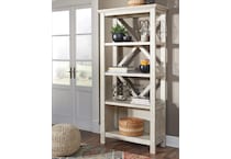 carynhurst whitewash bookcase   