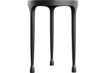 casa paros anthracite end table   
