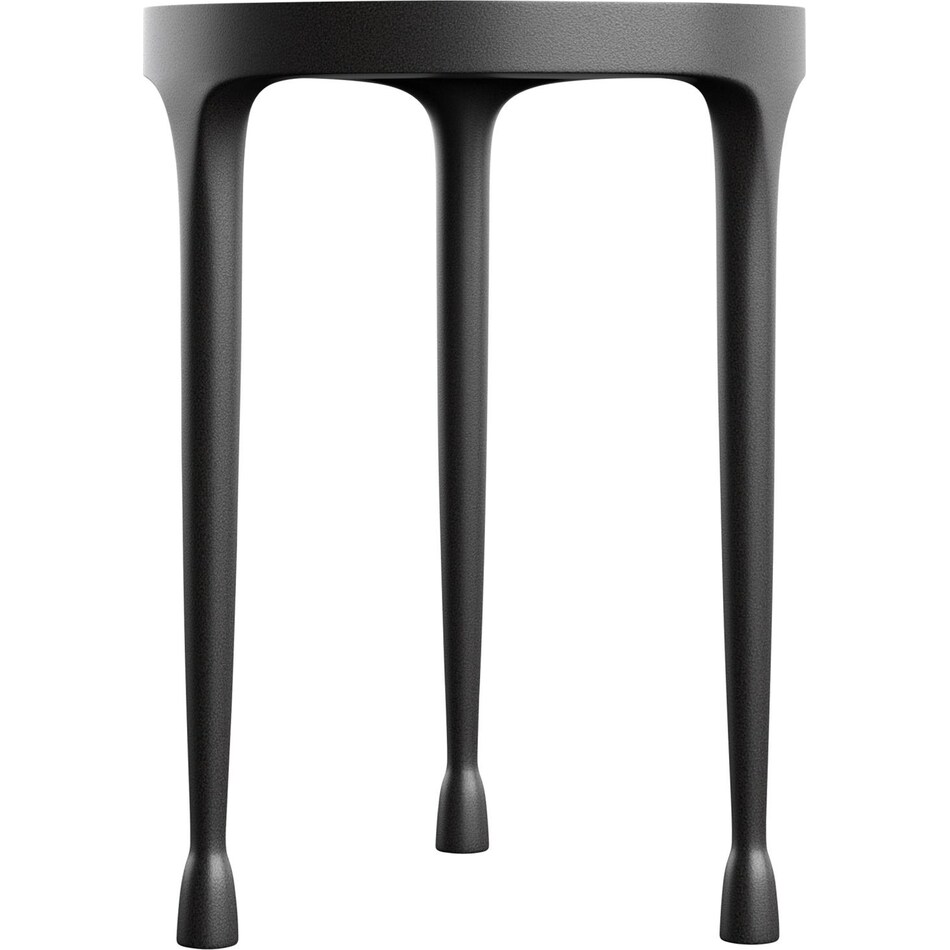 casa paros anthracite end table   