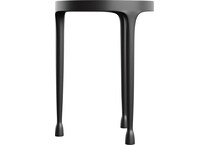 casa paros anthracite end table   