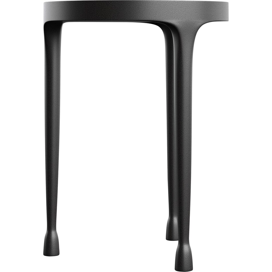casa paros anthracite end table   