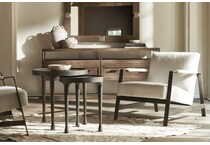 casa paros black end table   