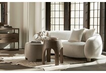 casa paros brown end table   