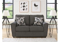 cascilla grey loveseat   