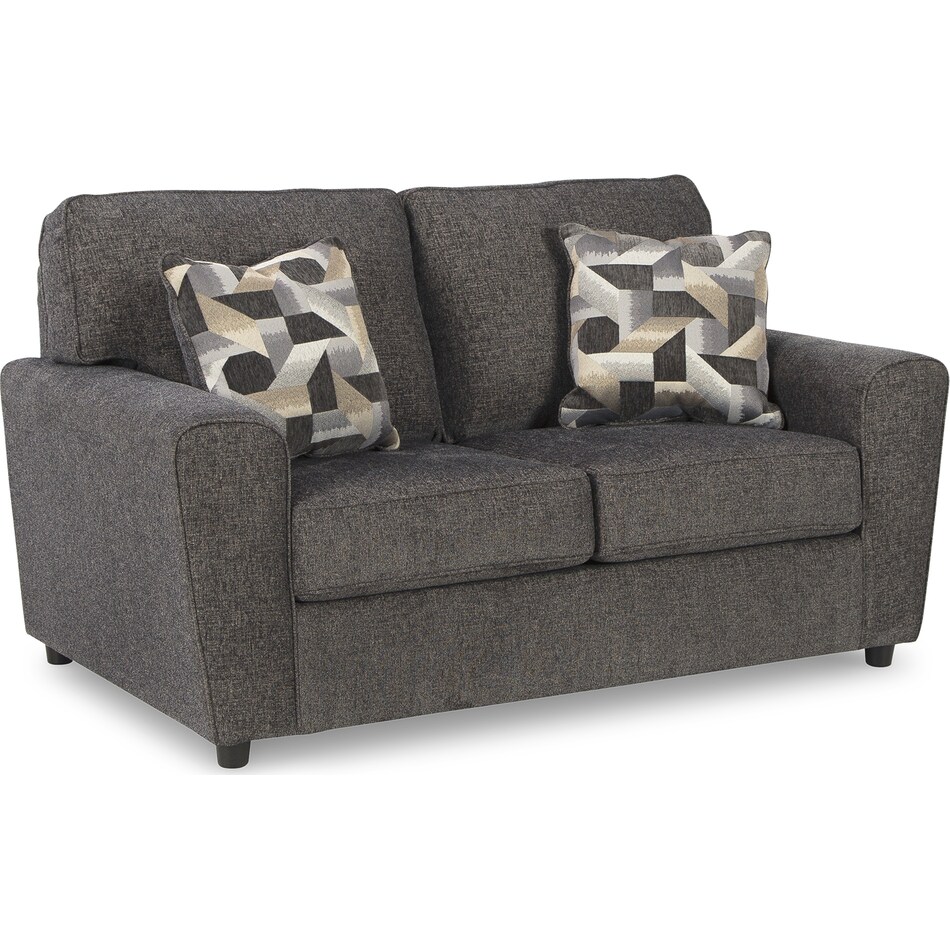 cascilla slate loveseat   