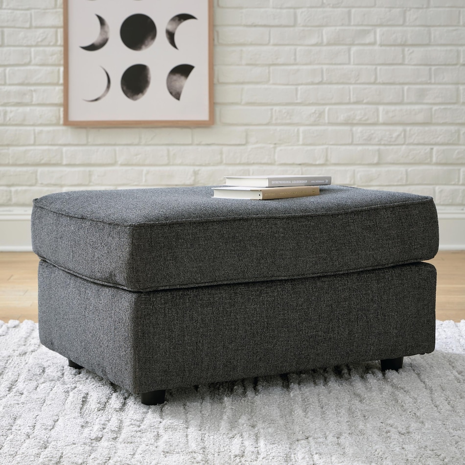 cascilla slate ottoman   