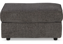 cascilla slate ottoman   