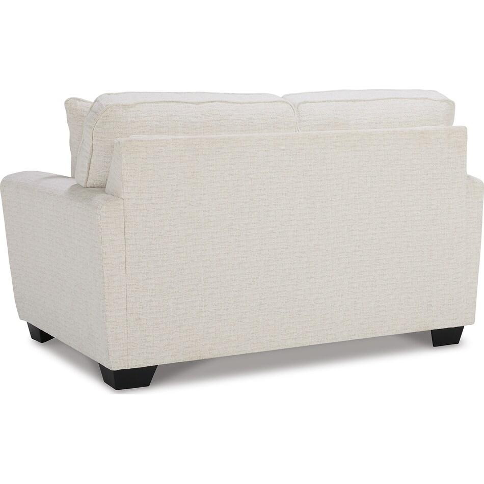 cashton snow loveseat   