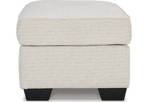 cashton snow ottoman   