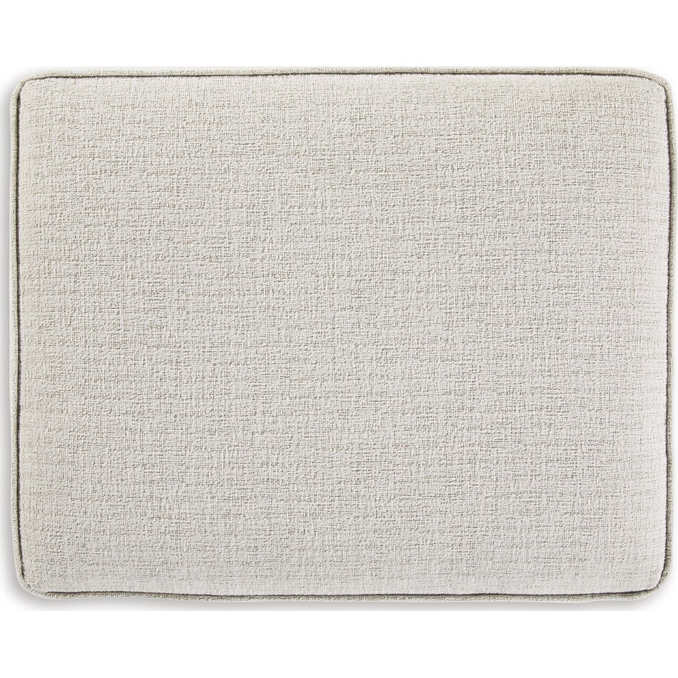 cashton snow ottoman   