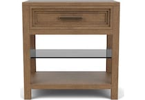 cassandra brown nightstand   