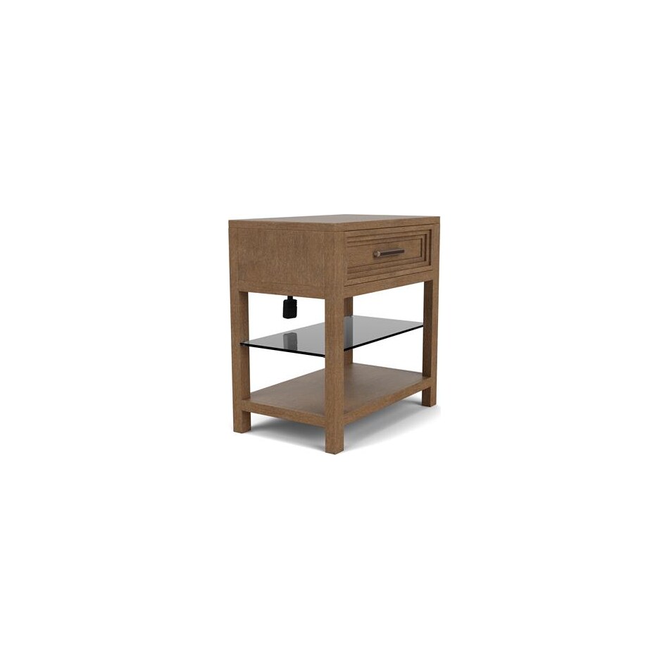 cassandra brown nightstand   