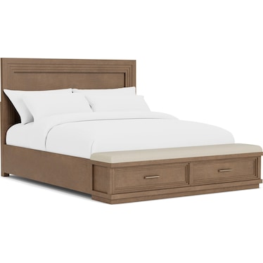 CASSANDRA ILLUMINATED STORAGE BED