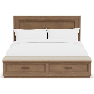 CASSANDRA ILLUMINATED STORAGE BED