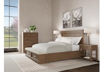 cassandra brown queen headboard   