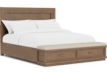 cassandra brown queen headboard   