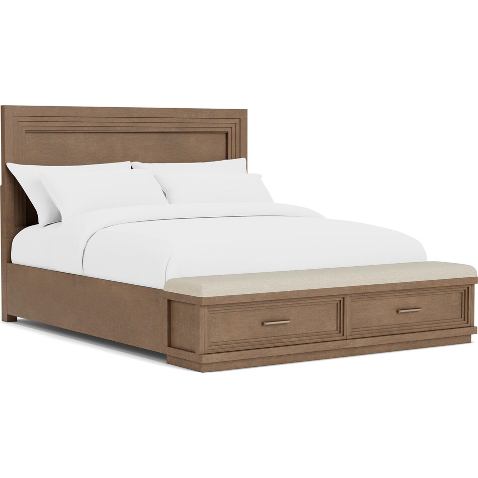 cassandra brown queen headboard   