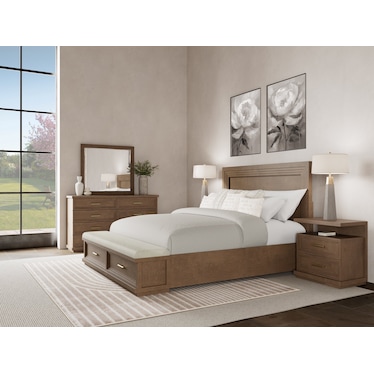 CASSANDRA 2 DRAWER NIGHTSTAND