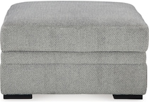 casselbury cement ottoman   