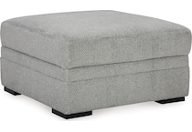 casselbury cement ottoman   